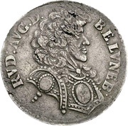 24 Mariengroschen, Germany, 1675 reverse image
