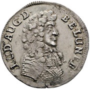 ⅔ Thaler, Germany, 1675 reverse image