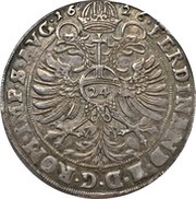 1 Thaler, Germany, 1624-1630 reverse image