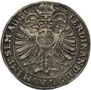 1 Thaler, Germany, 1631-1636 reverse image