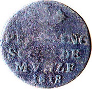 1 Pfennig - George IV, Germany, 1818 reverse image