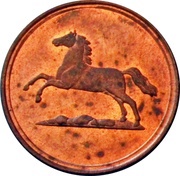 1 Pfennig - William obverse image