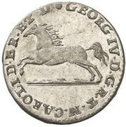 1⁄24 Thaler - George IV obverse image