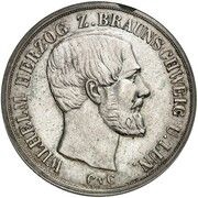 2 Thalers - William obverse image
