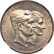 3 Mark - Ernest August Wedding obverse image