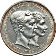 3 Mark - Ernest August Wedding obverse image
