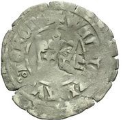 1 Prague Groschen Counterstamped obverse image