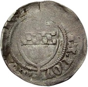 1 Pfennig - Adolphus II, Germany, 1394-1417 reverse image