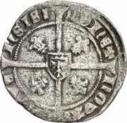 ½ Groschen - Adolph IV, Germany, 1417-1448 reverse image