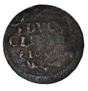 1 Duit - Frederick III, Germany, 1696 reverse image