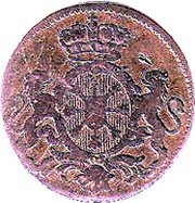 1 Duit - Frederick II obverse image