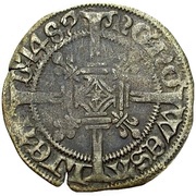 ½ Stüber - John II, Germany, 1489 reverse image