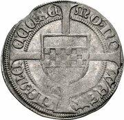 1 Stüber - John II, Germany, 1490 reverse image