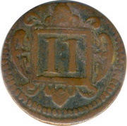 2 Pfennig, Germany, 1708 reverse image