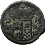 2 Heller - Joseph Clemens of Bayern obverse image