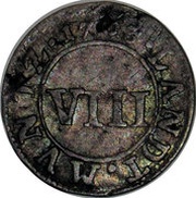8 Heller, Germany, 1703-1704 reverse image