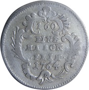 6 Stüber - Maximilian Frederick of Königseck, Germany, 1764-1765 reverse image