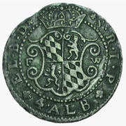 4 Albus - Joseph Clemens of Bayern, Germany, 1718-1723 reverse image