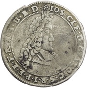 ⅙ Thaler - Joseph Clemens of Bayern obverse image
