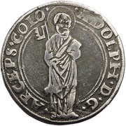 1 Thaler - Adolph of Schauenburg obverse image