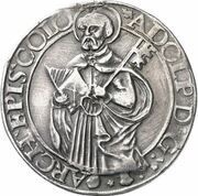 1 Thaler - Adolph of Schauenburg obverse image