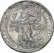 1 Thaler - Salentin of Isenburg obverse image
