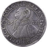 1 Thaler - Salentin of Isenburg obverse image