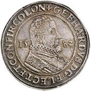 1 Thaler - Gebhard Truchseß of Waldburg obverse image