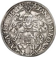 1 Thaler - Gebhard Truchseß of Waldburg, Germany, 1583 reverse image