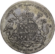 1 Thaler - Maximilian Frederick of Königseck Konventionstaler, Germany, 1777 reverse image