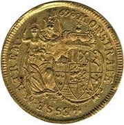 1 Ducat - Joseph Clemens, Germany, 1698-1699 reverse image