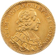 1 Ducat - Clemens August of Bayern obverse image
