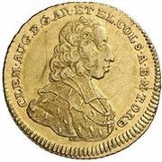 ½ Carolin - Clemens August of Bayern obverse image