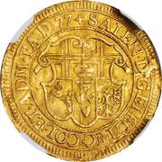 2 Ducats - Salentin of Isenburg, Germany, 1577 reverse image