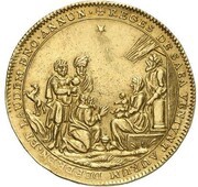 3 Ducats - Joseph Clemens Brilon Ausbeute Dukat, Germany, 1696 reverse image