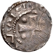 Denier - Hermann II with emperor Conrad II obverse image