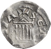 Denier - Hermann II, Germany, 1039-1056 reverse image