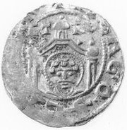 Denier - Hildolf buste à gauche, Germany, 1076-1079 reverse image