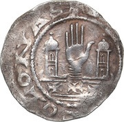 Denier - Hermann III, Germany, 1089-1099 reverse image