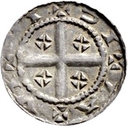 Denier - Rainald of Dassel, Germany, 1159-1167 reverse image