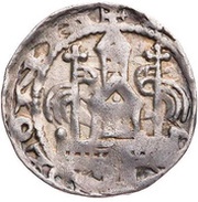 Denier - Henry I of Molenark, Germany, 1225-1238 reverse image