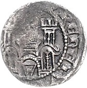 Denier - Engelbert II of Falkenburg, Germany, 1261-1274 reverse image