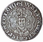 1 Tournose Groschen - Walram of Jülich, Germany, 1332-1349 obverse image