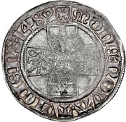 1 Albus - Hermann IV of Hessen ‘der Friedsame’, Germany, 1489 reverse image