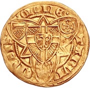 1 Goldgulden - Frederick III of Saarwerden Bonn, Germany, 1387 reverse image