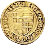 1 Goldgulden - Theodoric II of Mörs Riehl, Germany, 1414-1463 reverse image