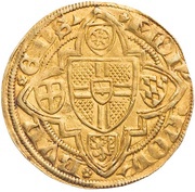 1 Goldgulden - Theodoric II of Moers Bonn mint, Germany, 1420 reverse image