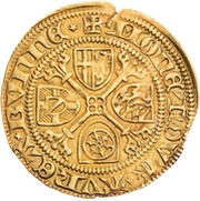 1 Goldgulden - Rupert of the Palatinate, Germany, 1469 reverse image