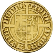 1 Goldgulden - Hermann IV of Hessen, Germany, 1480-1481 reverse image