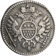 1 Brodtpfennig Silver pattern strike obverse image